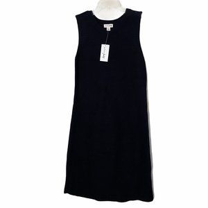 Maison Jules Jewel Neck BodyCon Dress, Little Blac